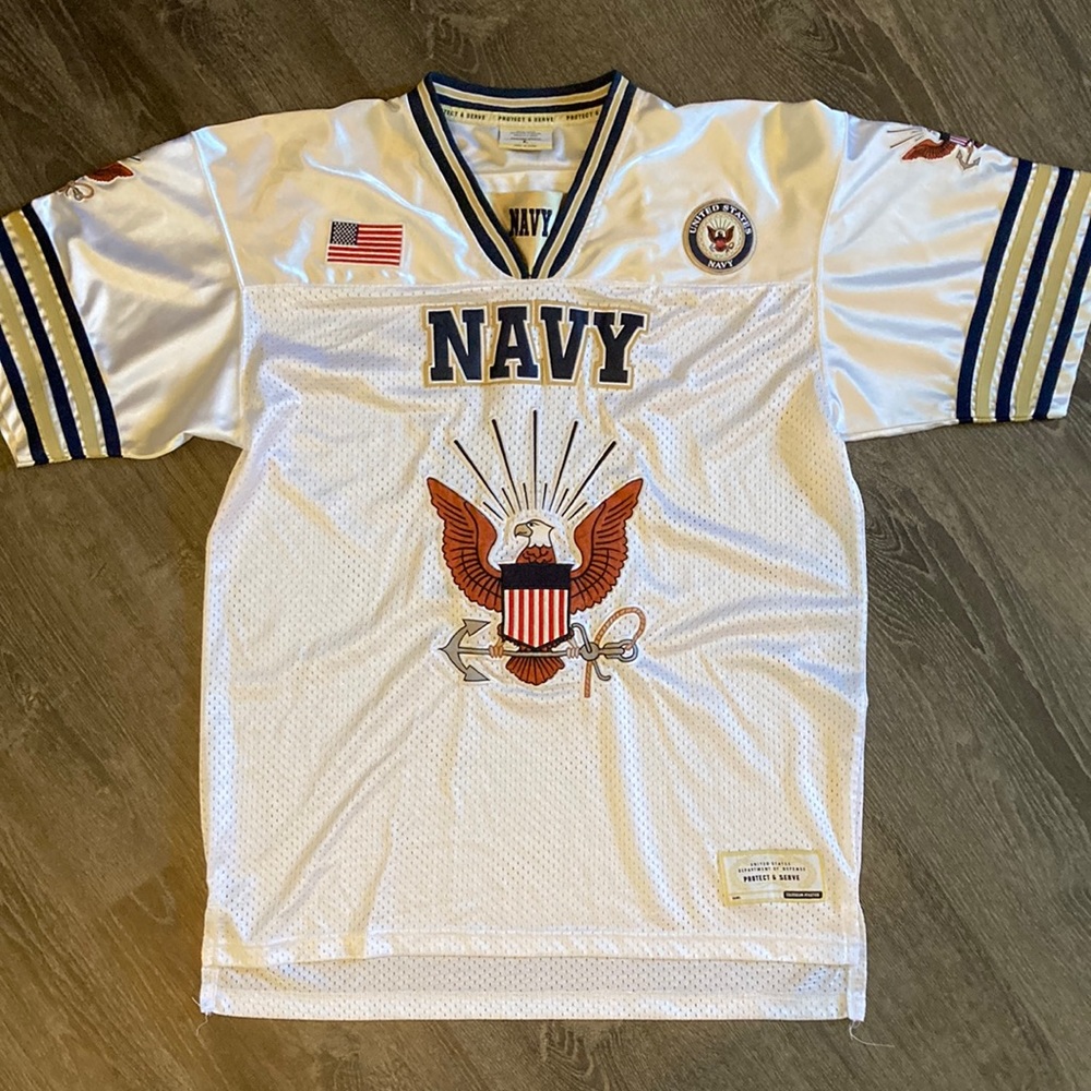 US Navy football jersey
